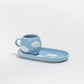 Satin Blue Cloud Mug | Blue Coffee Mug | Egg Back Home