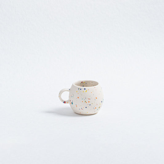 Espresso Coffee Mug | White Ball Mug White 90ml | Egg Back Home