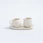 Espresso Coffee Mug | White Ball Mug White 90ml | Egg Back Home