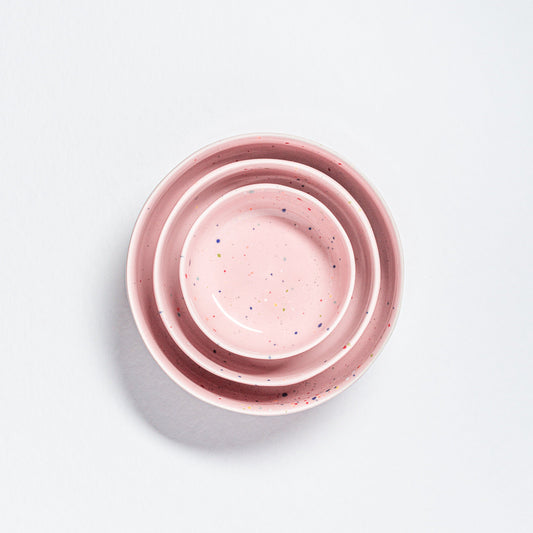 Light Pink Bowl Set | Bowl Ceramic Set | Eggbackhome