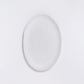 Nature Shape White Oval Serving Platter
