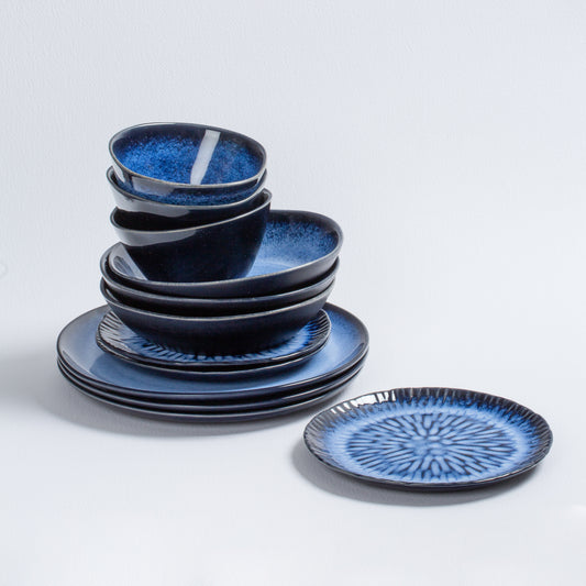 Wonder Plate Set | Blue Seashell Set | Eggbackhome