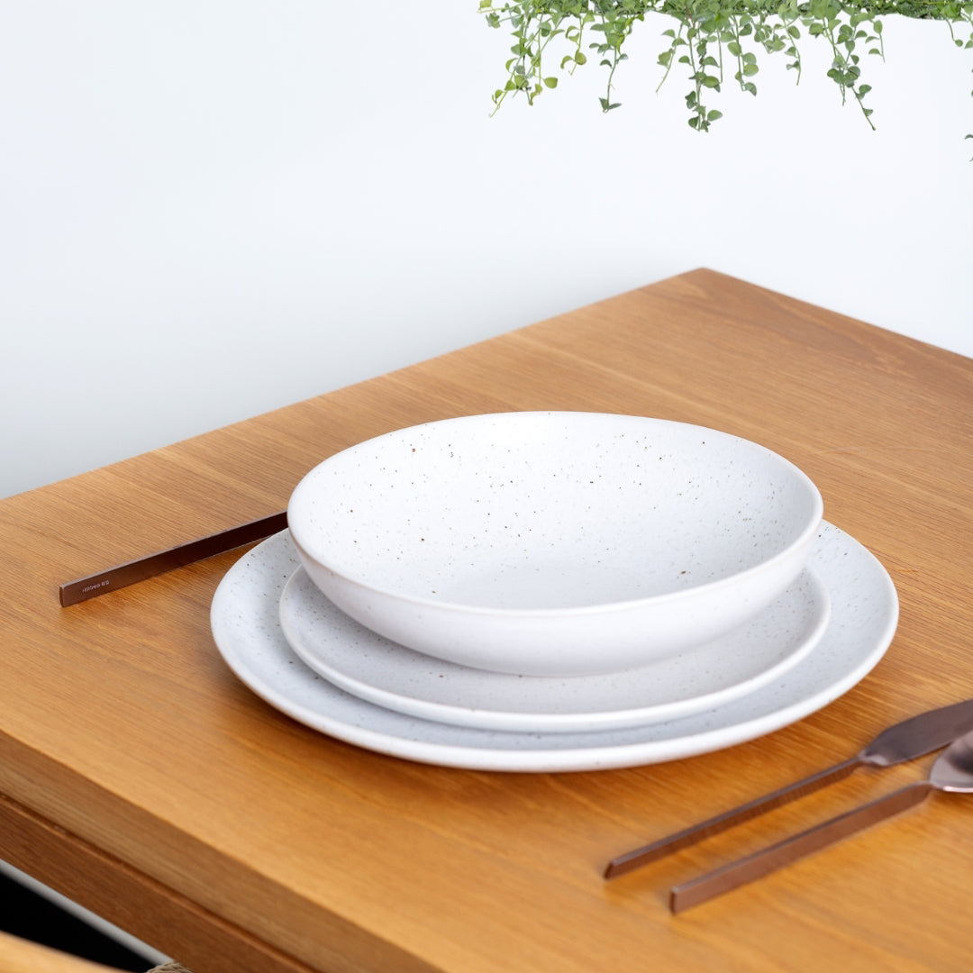 White Dinner Plate | Constellation Dinner Plate | Eggbackhome