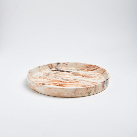 Marble Round Tray | Ceramic Round Tray | Egg Back Home