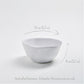 Nature Shape White Bowl 15cm