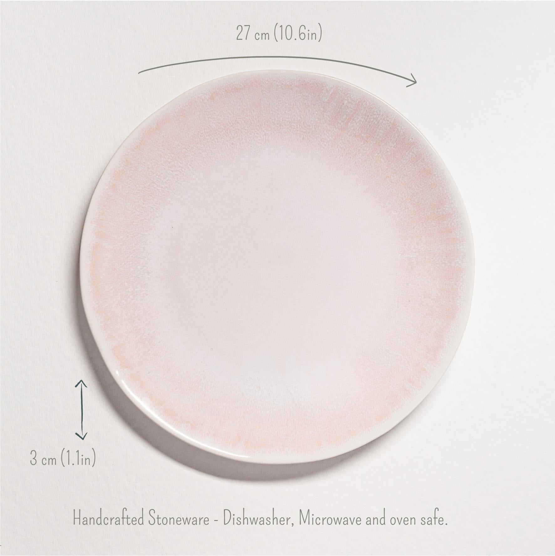 Pink Dinnerware Set | Pink Dinner Plate | Egg Back Home